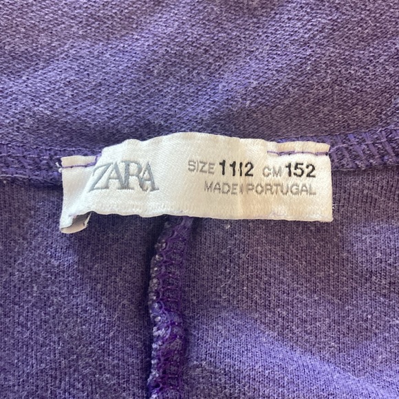 Kids Zara Bib Jumpsuit Purple - Picture 8 of 10